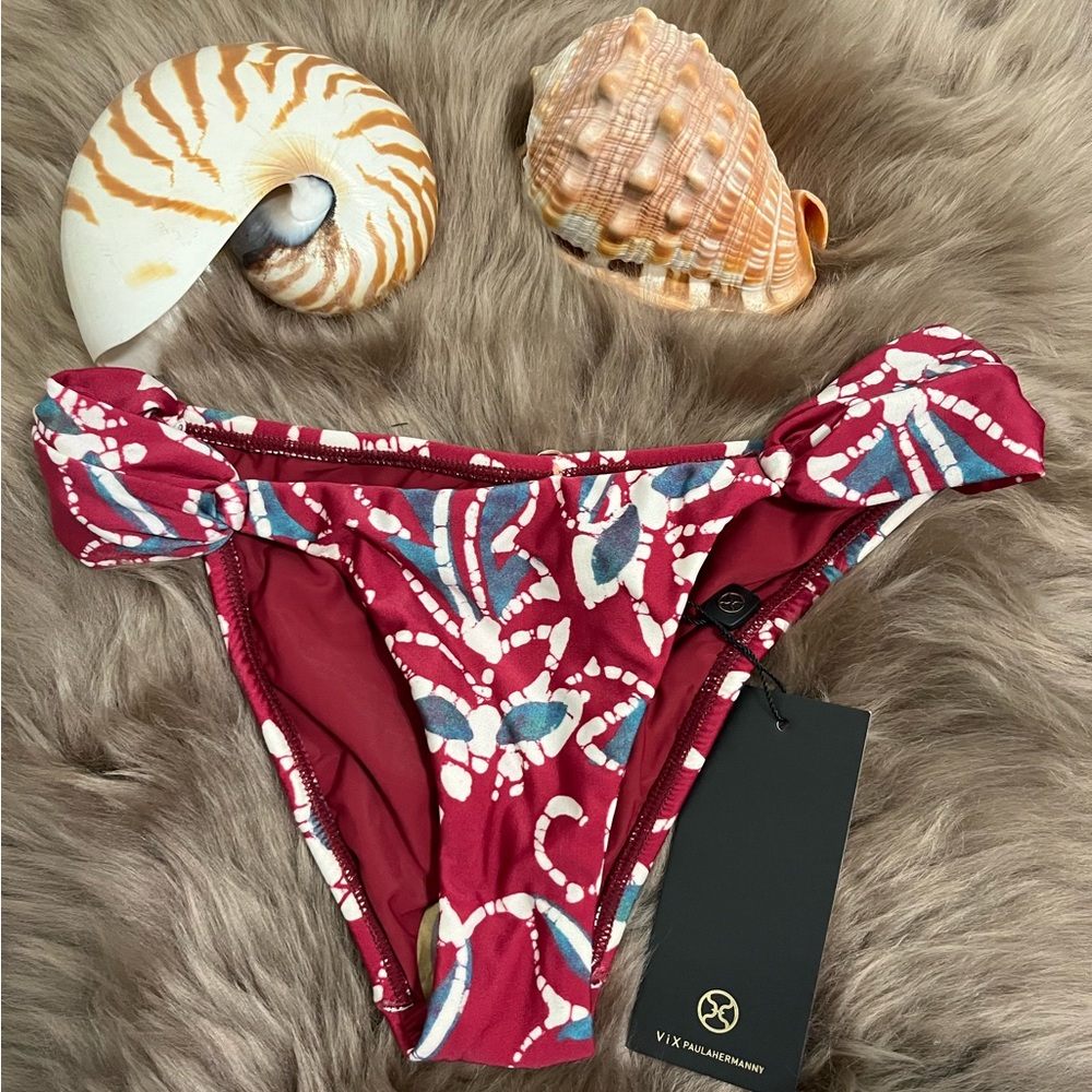 NWT ViX Paula Hermanny Kahlo Loop Swim Bottom XS